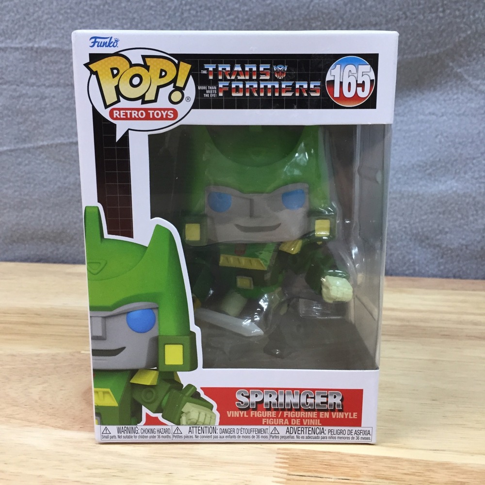 Funko Pop Retro Toys Transformers Springer 165 Vinyl Figure Autobot